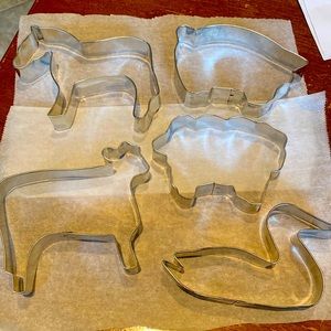 Farm Animal cookie cutter set